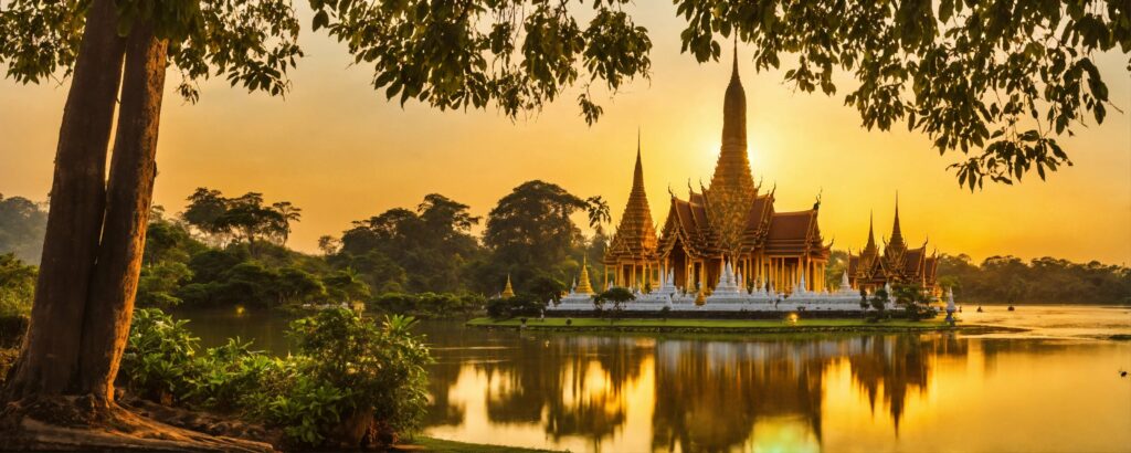 Religioese Einfluesse Thailand Ueberwiegend buddhisti Asien
